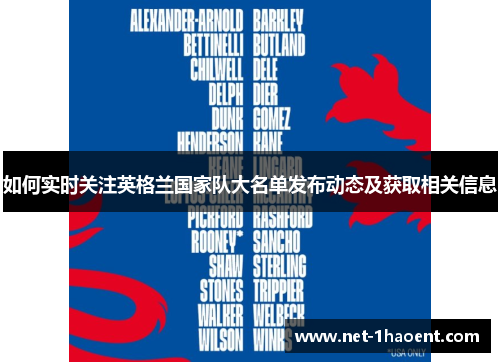 如何实时关注英格兰国家队大名单发布动态及获取相关信息